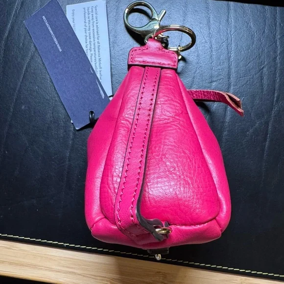 Rebecca Minkoff Julian Backpack mini bag charm key fob - Picture 2 of 3